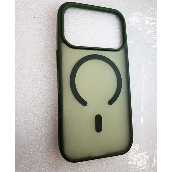 Supfine Phone Case for iPhone 17 Pro. Green. Shockproof Magnetic Protective Case - Picture 2 of 10